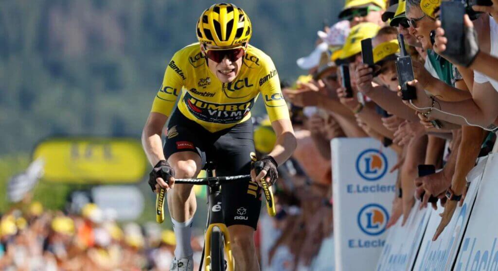 Jonas Vingegaard. Tour de France winner