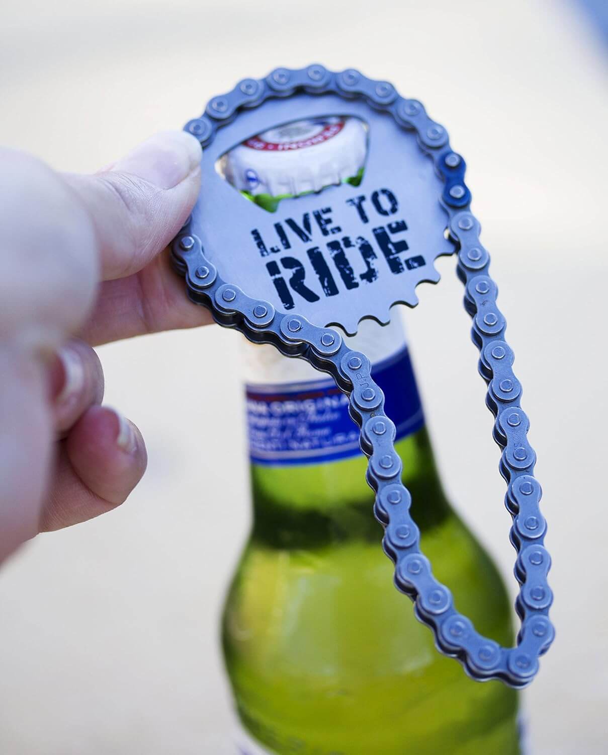 Bike Chain Bottle Opener