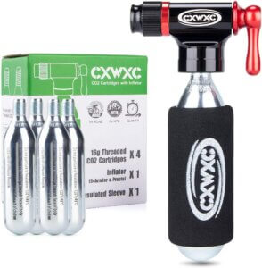 CO2 Inflator Kit with CO2 Cartridges 