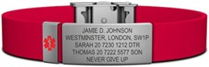 ROAD iD Personalized Medical ID Bracelet