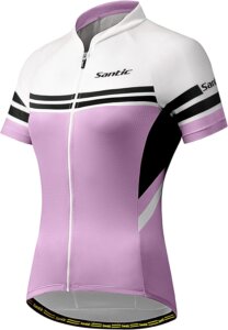 Santic Women Cycling Jersey Short Sleeve